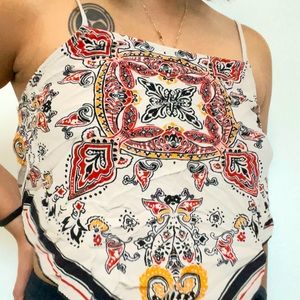 Boho bandana tank top